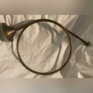 Vintage brass French horn